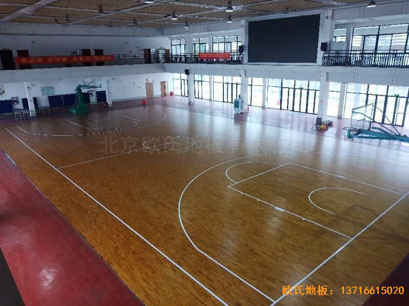 廣西來(lái)賓市較好的中學(xué)運(yùn)動(dòng)地板施工案例